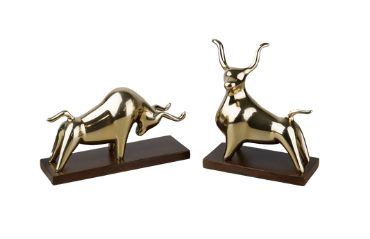 Gold Taurus Set of Two
