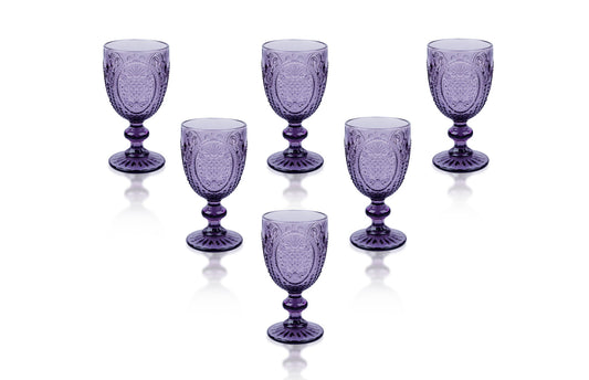 Glass Goblet Set of 6