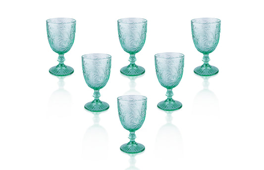 Glass Goblet Set of 6