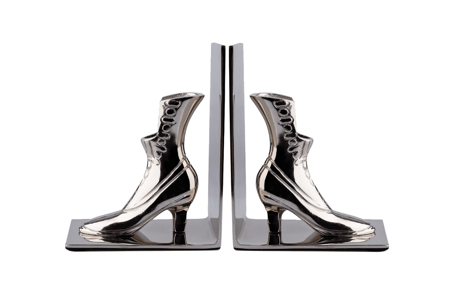 Silver Boot Book Holder