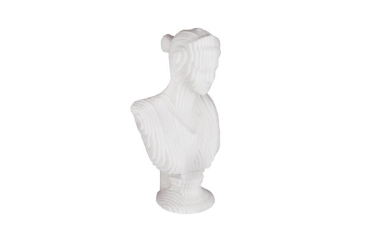 Modern Female Bust with Marble Look