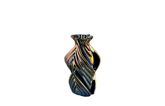 Renkli Boğumlu Vazo